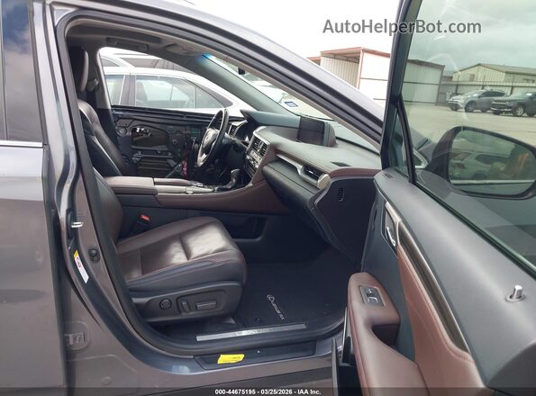 2T2ZZMCA4JC112327 2018 LEXUS RX 350 Gray Вид салону спереду
