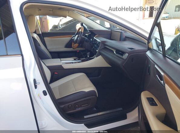2T2ZZMCA6KC129700 2019 LEXUS RX 350 White Vista interior delantera