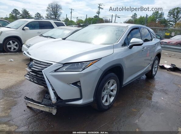 2T2ZZMCA7HC081004 2017 LEXUS RX 350 Silver Առջևի ձախ երեք քառորդ տեսարան
