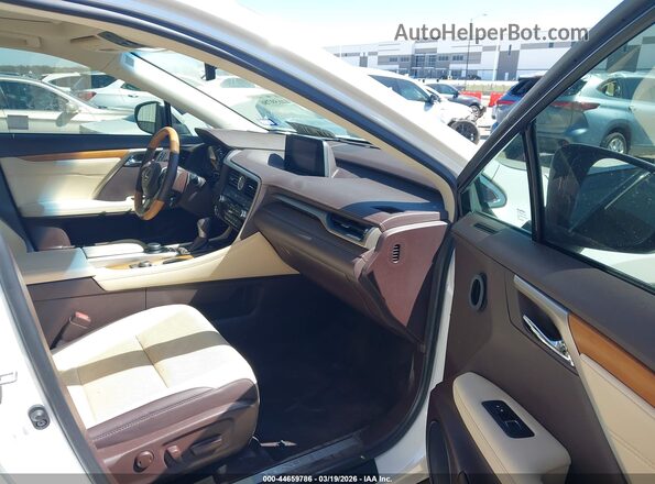 2T2ZZMCA7JC104593 2018 LEXUS RX 350 Белый Вид салона спереди