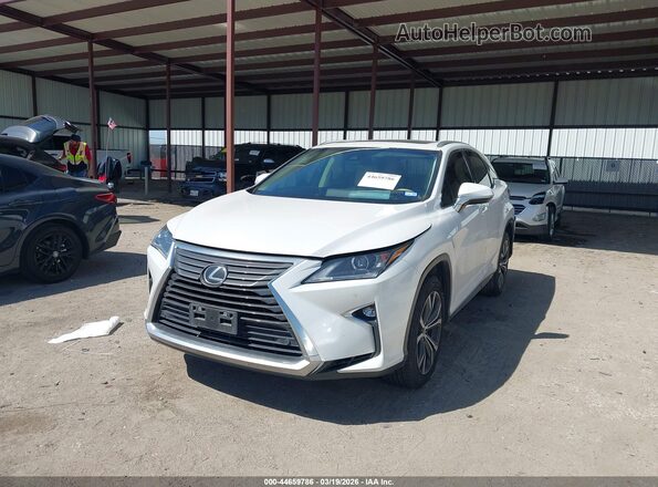 2T2ZZMCA7JC104593 2018 LEXUS RX 350 Белый Передняя левая четверть
