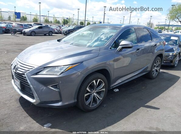 2T2ZZMCA8HC076491 2017 LEXUS RX 350 Gray Vista tres cuartos delantera izquierda