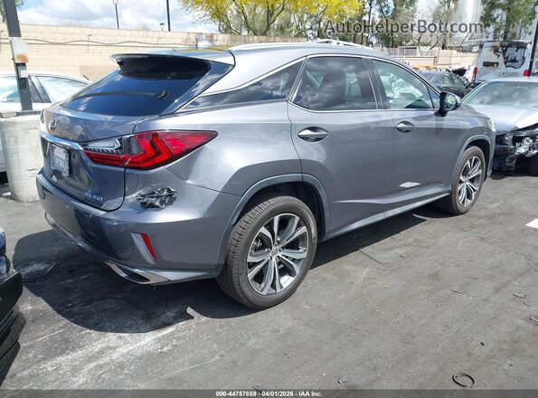 2T2ZZMCA8HC076491 2017 LEXUS RX 350 Gray Trasero derecho