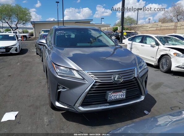 2T2ZZMCA8HC076491 2017 LEXUS RX 350 Gray Vista interior trasera