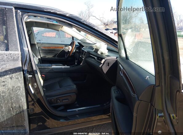 2T2ZZMCA9HC055472 2017 LEXUS RX 350 Black Front interior view