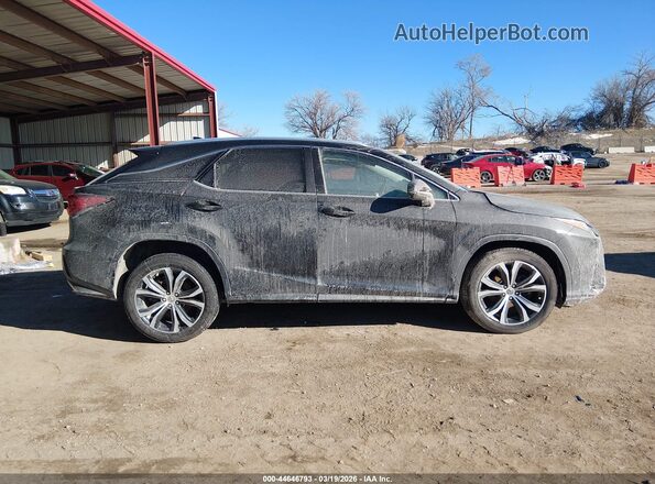 2T2ZZMCA9HC055472 2017 LEXUS RX 350 Black Rear interior view