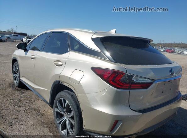 2T2ZZMCA9HC072952 2017 LEXUS RX 350 Gold უკანა მარცხენა