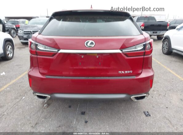 2T2ZZMCAXHC064682 2017 LEXUS RX 350 Burgundy 