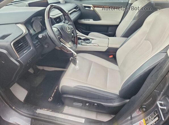 2T2ZZMCAXHC066044 2017 LEXUS RX Gray Vista interior delantera
