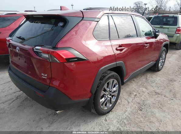 2T3A1RFV7SW526441 2025 TOYOTA LE Red Trasero derecho