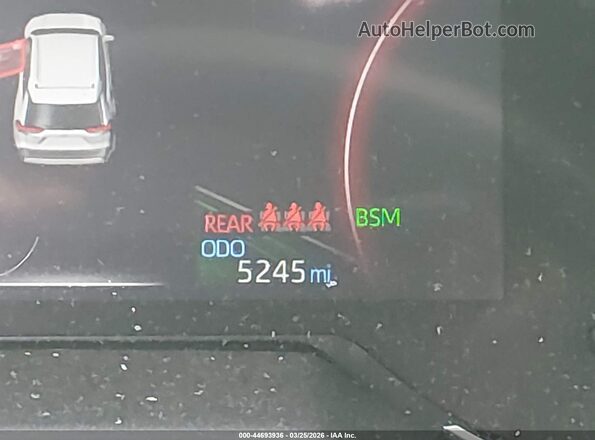 2T3A1RFV7SW526441 2025 TOYOTA LE Red 