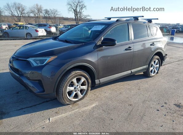 2T3BFREVXGW422654 2016 TOYOTA LE Gray Առջևի ձախ երեք քառորդ տեսարան