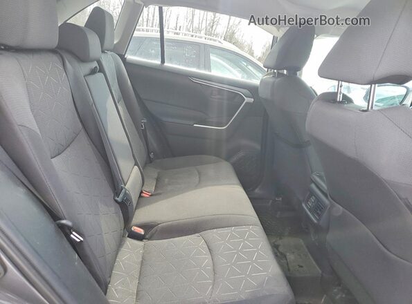 2T3BWRFV1MW118025 2021 TOYOTA LE Charcoal Widok wnętrza z tyłu