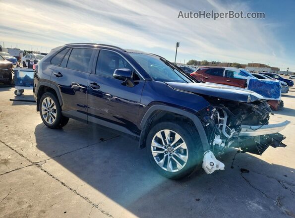 2T3C1RFV6KW022035 2019 TOYOTA RAV4 Blue Առջևի աջ