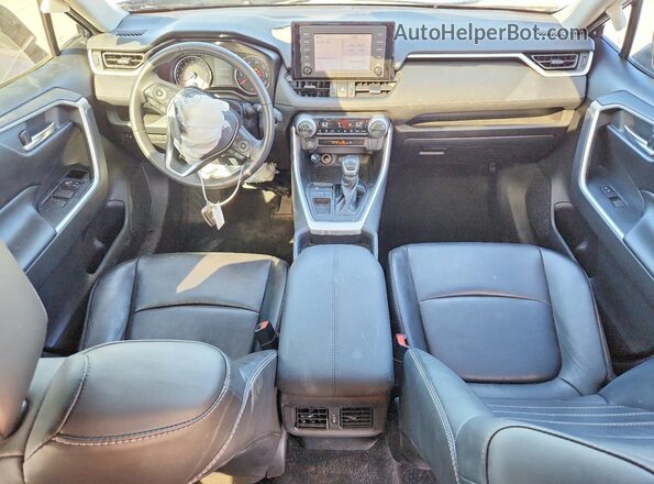 2T3C1RFV6KW022035 2019 TOYOTA RAV4 Blue Առջևի վահանակի տեսք