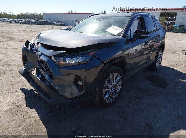 2T3C1RFV7MW170746 2021 TOYOTA LE Gray Передня ліва чверть