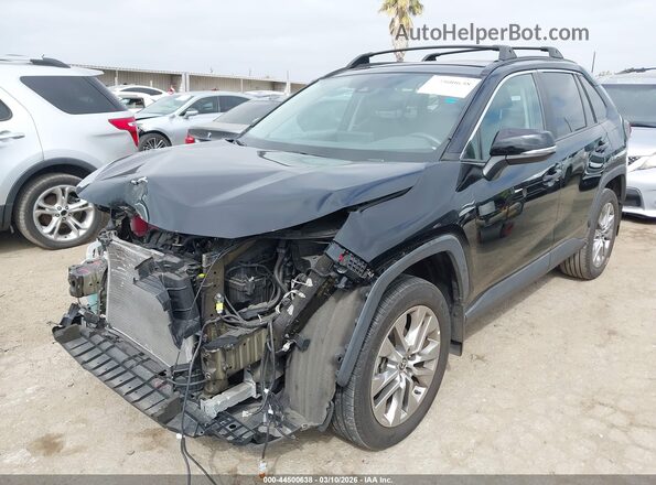 2T3C1RFV7NW226119 2022 TOYOTA LE Black Vista tres cuartos delantera izquierda