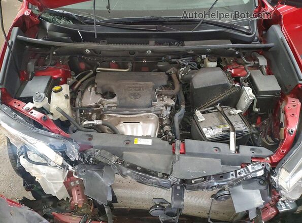 2T3DFREV0HW601912 2017 TOYOTA LIMITED Red Vista del compartimento del motor
