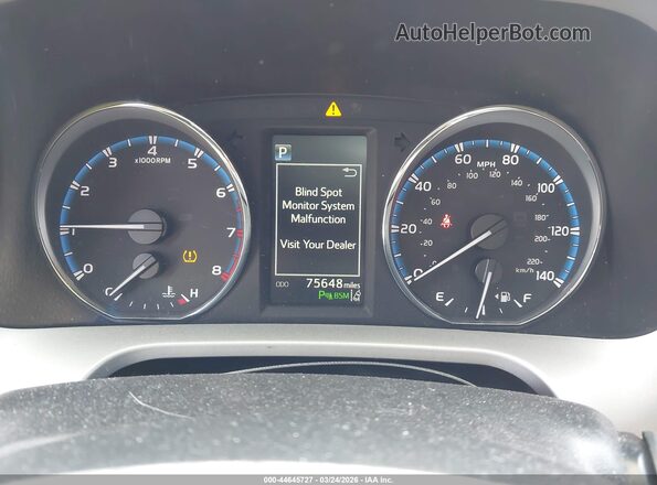 2T3DFREV0HW624672 2017 TOYOTA LIMITED White Widok tylnych siedzeń