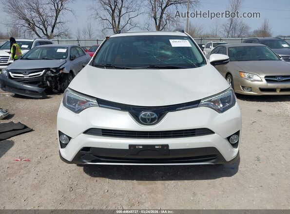 2T3DFREV0HW624672 2017 TOYOTA LIMITED White Widok zestawu wskaźników