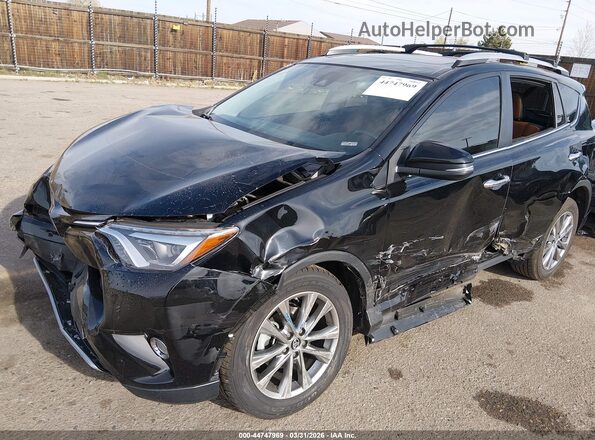 2T3DFREV1GW475056 2016 TOYOTA LIMITED Black Przód lewy