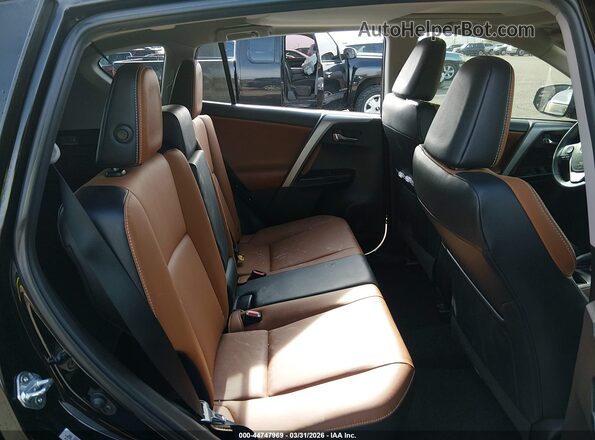 2T3DFREV1GW475056 2016 TOYOTA LIMITED Black Widok naklejki z numerem VIN