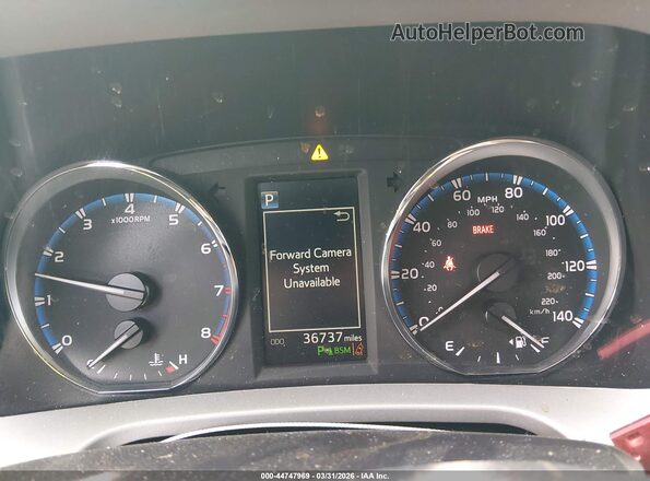 2T3DFREV1GW475056 2016 TOYOTA LIMITED Black Widok tylnych siedzeń
