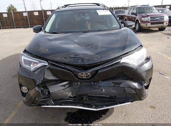2T3DFREV1GW475056 2016 TOYOTA LIMITED Black Widok z przodu