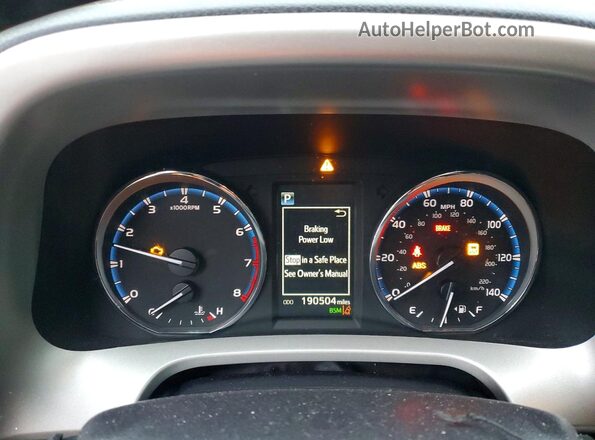 2T3DFREV2HW668995 2017 TOYOTA LIMITED Silver 