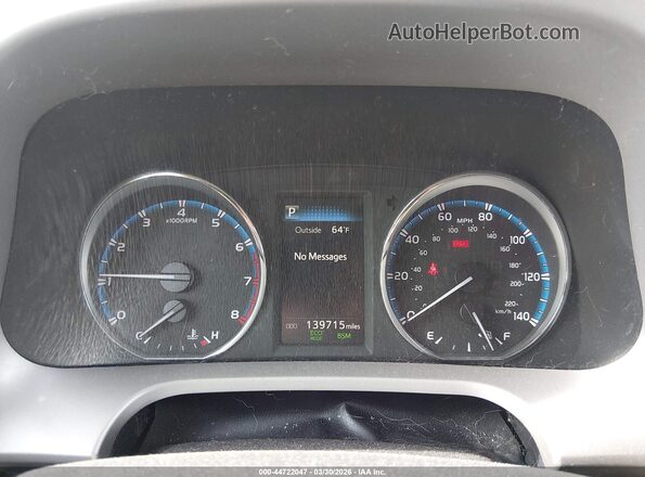 2T3DFREV3HW625850 2017 TOYOTA LIMITED Silver Vista de los asientos traseros