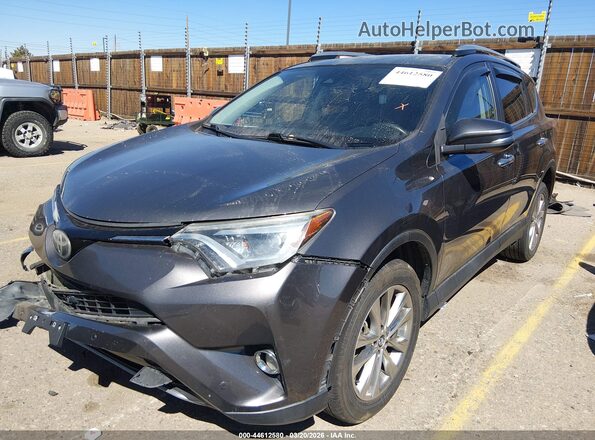 2T3DFREV4HW681845 2017 TOYOTA LIMITED Black Vista tres cuartos delantera izquierda