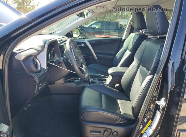 2T3DFREV4JW697355 2018 TOYOTA LIMITED Black Вид салону спереду
