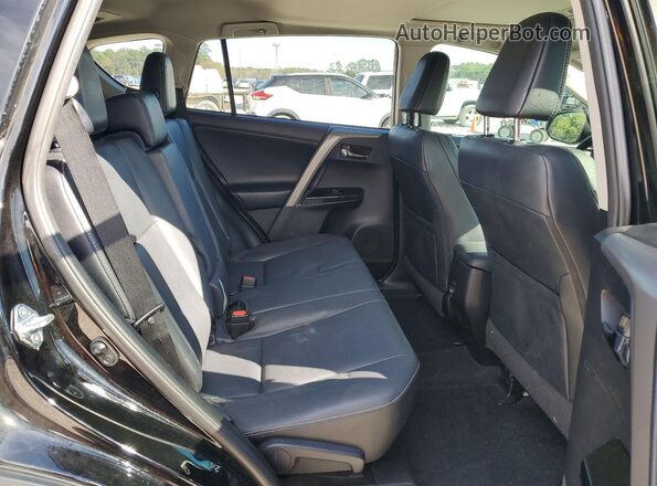 2T3DFREV4JW697355 2018 TOYOTA LIMITED Black Вид задньої частини салону