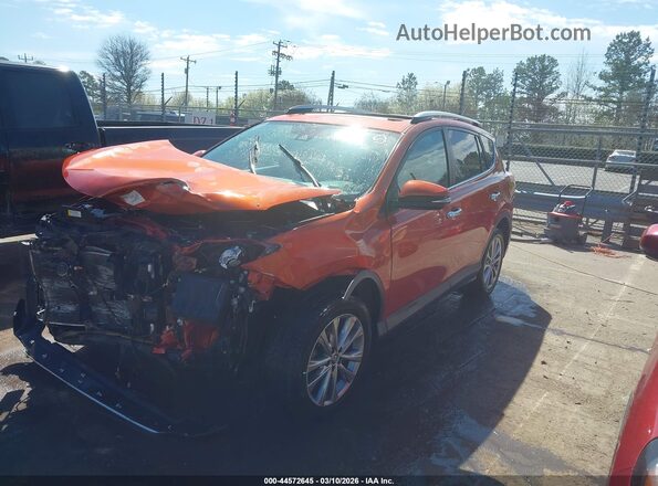 2T3DFREV7GW445110 2016 TOYOTA LIMITED Оранжевый Передняя левая четверть