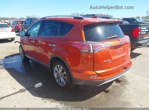 2T3DFREV7GW445110 2016 TOYOTA LIMITED Оранжевый Задняя левая четверть