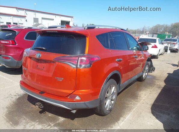 2T3DFREV7GW445110 2016 TOYOTA LIMITED Оранжевый Задняя правая четверть