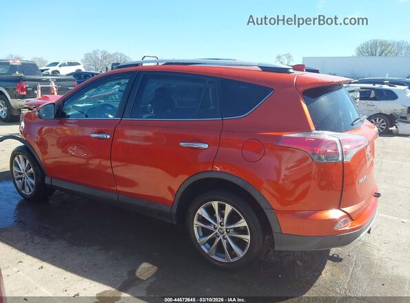 2T3DFREV7GW445110 2016 TOYOTA LIMITED Оранжевый Вид задней части салона