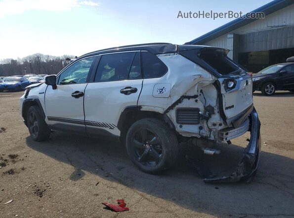 2T3E6RFV0MW012565 2021 TOYOTA RAV4 White უკანა მარცხენა