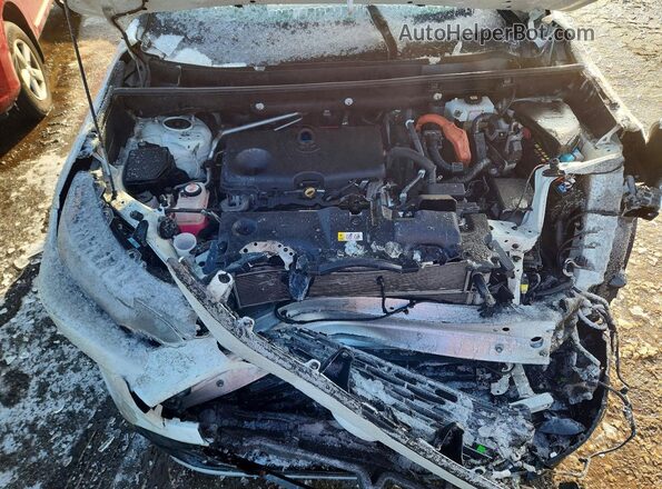 2T3E6RFV0MW015112 2021 TOYOTA RAV4 White Вид підкапотного простору