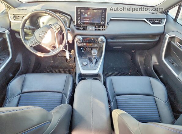 2T3E6RFV0MW015112 2021 TOYOTA RAV4 White Вид панелі приладів