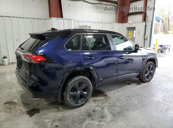 2T3E6RFV1MW024921 2021 TOYOTA RAV4 Blue Հետևի աջ