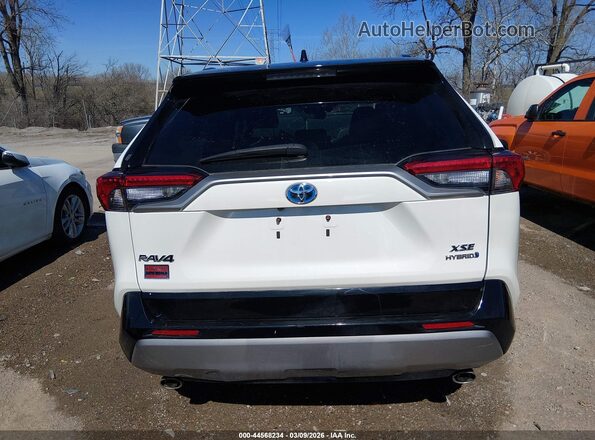 2T3E6RFV1NW037850 2022 TOYOTA RAV4 HYBRID White 