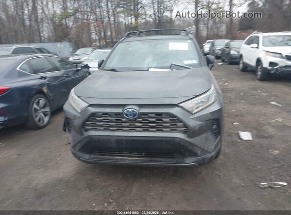 2T3E6RFV2MW027309 2021 TOYOTA RAV4 HYBRID Gray ხელსაწყოთა პანელის ხედი