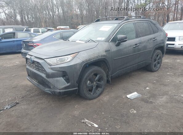 2T3E6RFV2MW027309 2021 TOYOTA RAV4 HYBRID Gray წინა მარცხენა ხედი სამი მეოთხედიდან