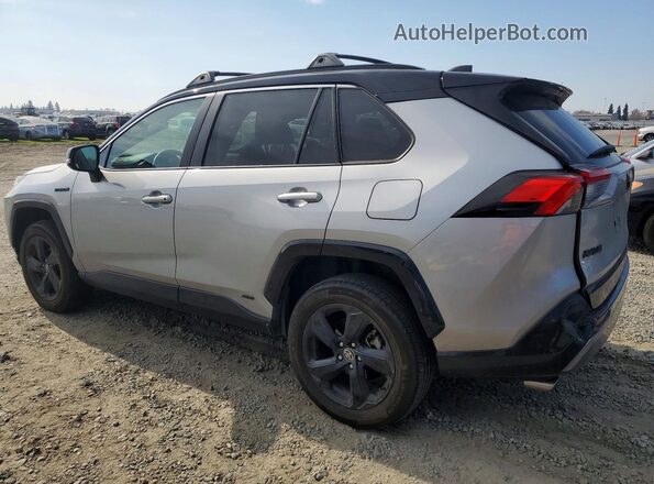 2T3E6RFV3MW024127 2021 TOYOTA RAV4 Silver Задня ліва чверть
