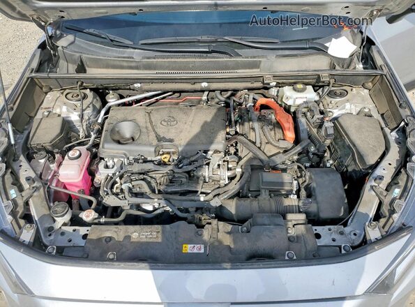 2T3E6RFV3MW024127 2021 TOYOTA RAV4 Silver Вид підкапотного простору