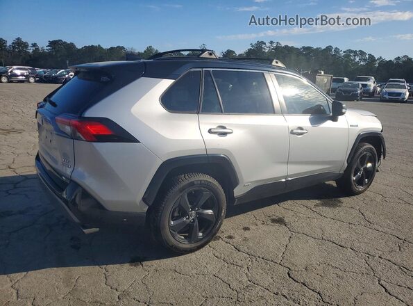 2T3E6RFV4MW006638 2021 TOYOTA RAV4 Серебряный Задняя правая четверть