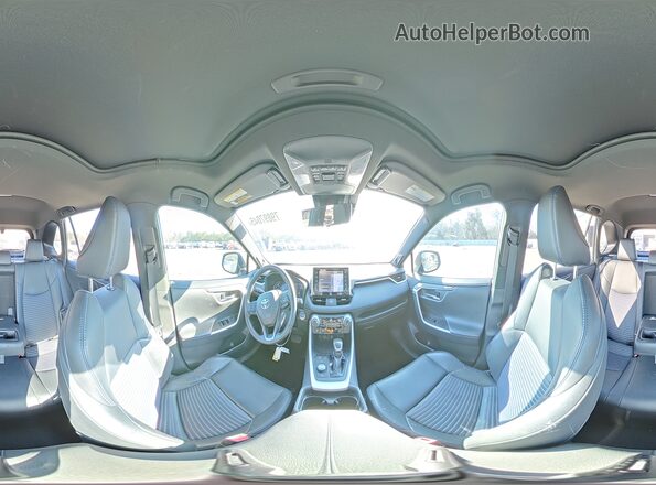 2T3E6RFV4MW006638 2021 TOYOTA RAV4 Серебряный Панорамный вид салона 360°