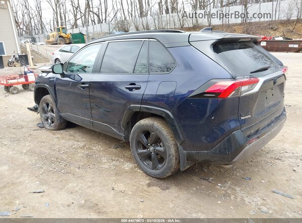 2T3E6RFV5MW006485 2021 TOYOTA RAV4 HYBRID Blue Задня ліва чверть