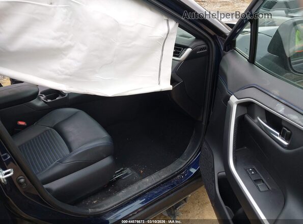 2T3E6RFV5MW006485 2021 TOYOTA RAV4 HYBRID Blue Вид салону спереду